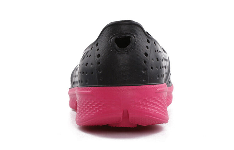(WMNS) Skechers H2 Go Loafers Black/Pink 14690-BKHP