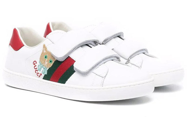 (WMNS) Gucci Ace 'Cat' 666370-CPWB0-9082