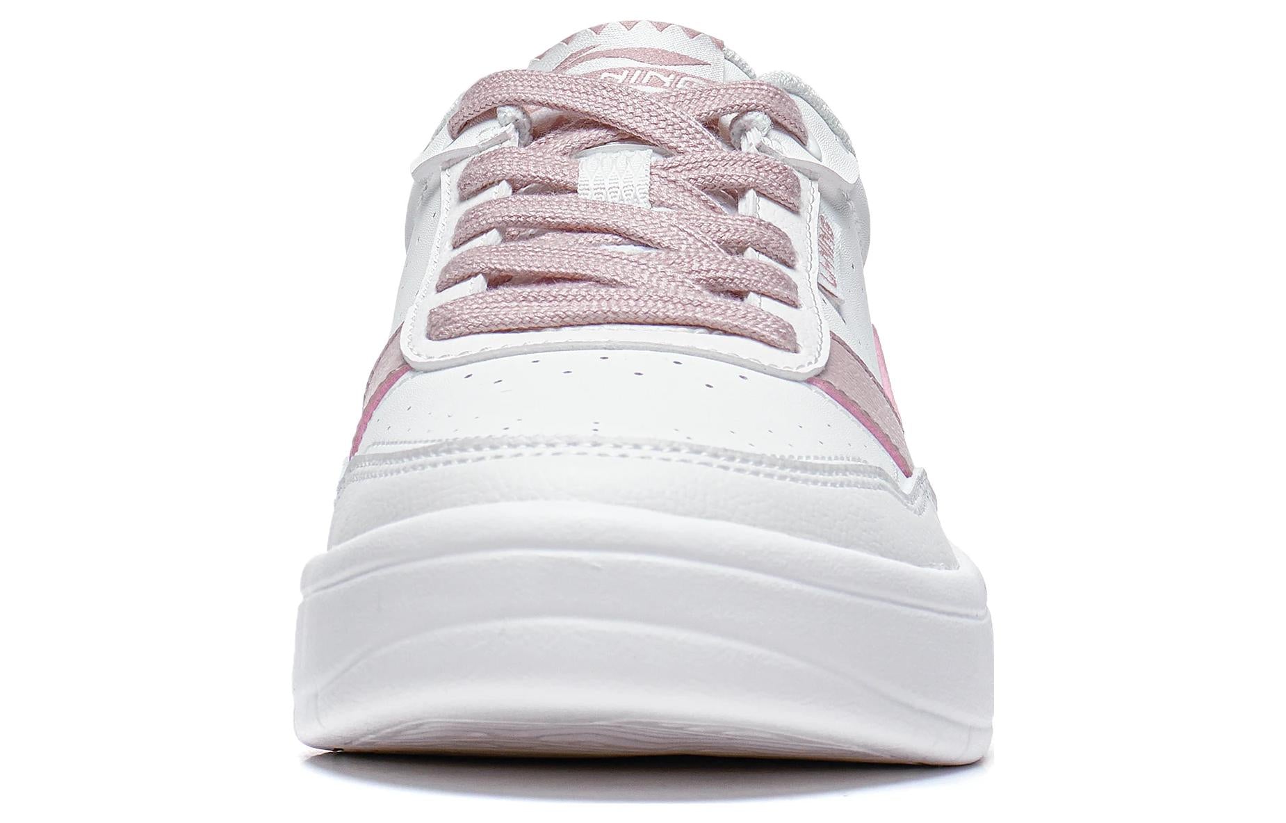 (WMNS) Li-Ning Qingyi Skate Shoes 'White Pink' AGCT402-3
