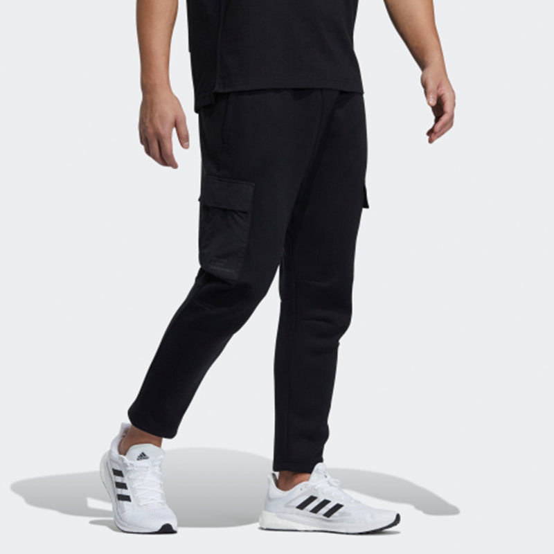 adidas Cozy Breathable Casual Cargo Long Pants Black GP0949
