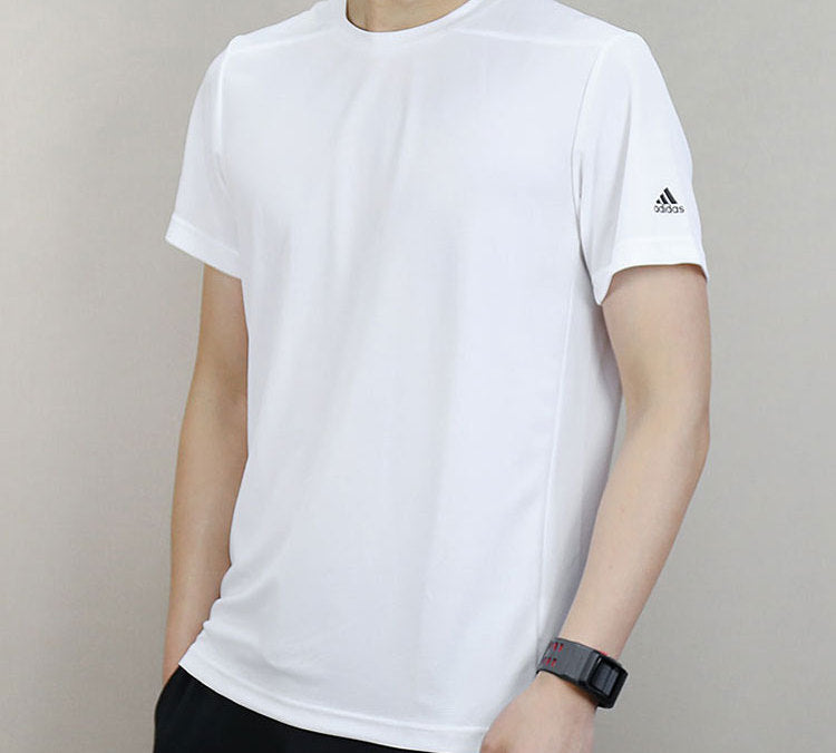 adidas m Hi Dry Tee Outdoor Sports Short Sleeve White CV4894