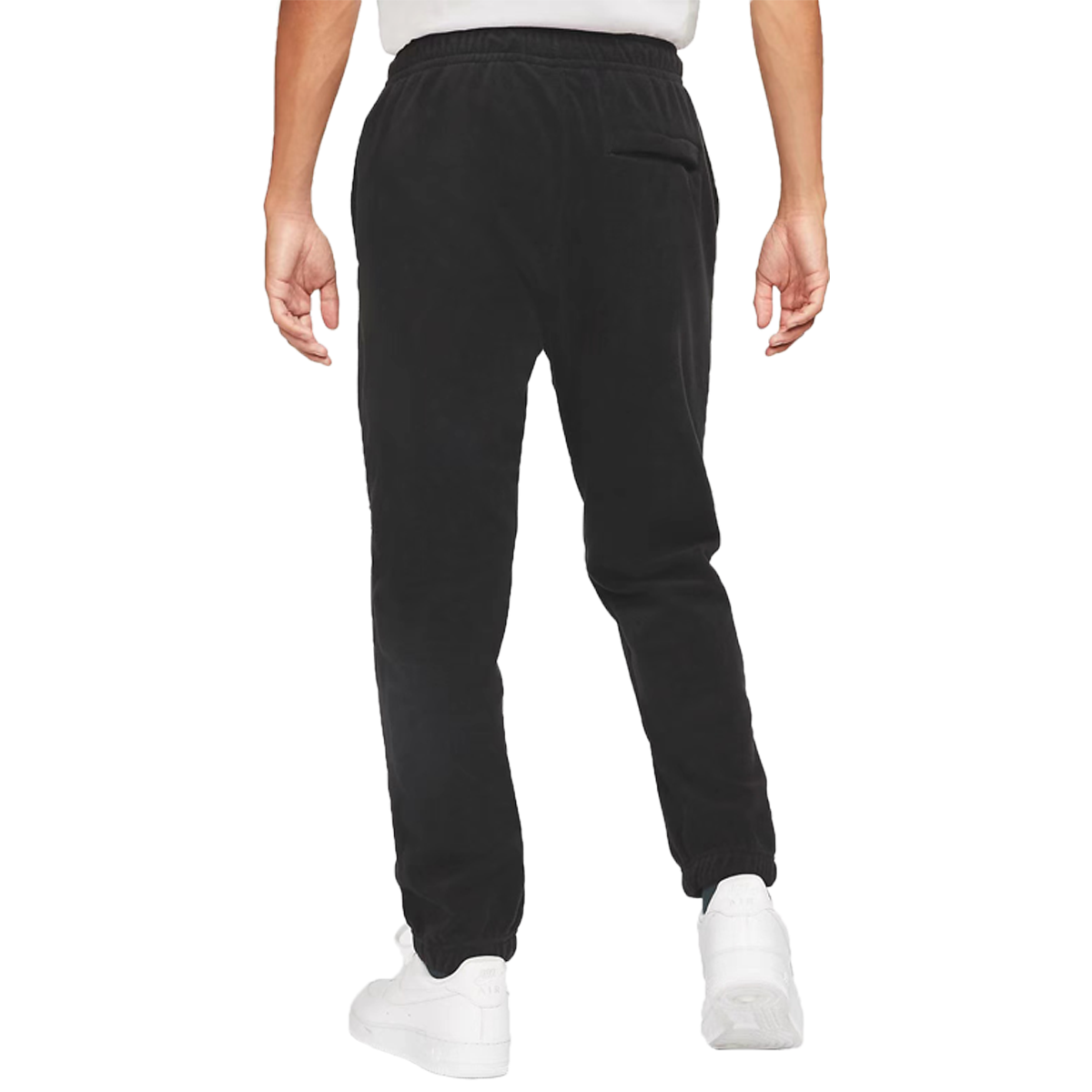 Nike Multi-Color Embroidered Logo Running Sports Pants Black CW1677-010