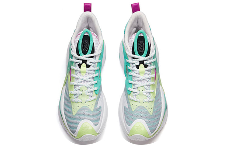 ANTA Shock The Game 5 Mid 'White Green' 112131601-2