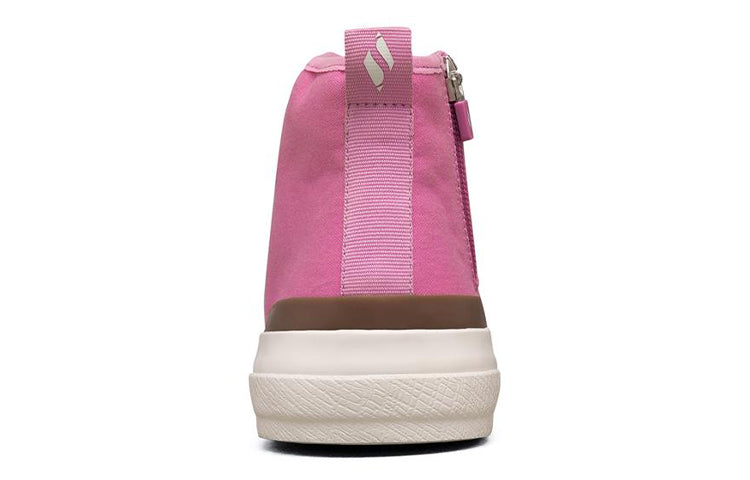 (WMNS) Skechers New Moon High Top Sneakers Pink 155392-PNK