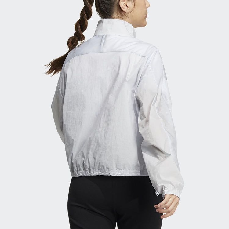 (WMNS) adidas Track Top 'White' HA3638