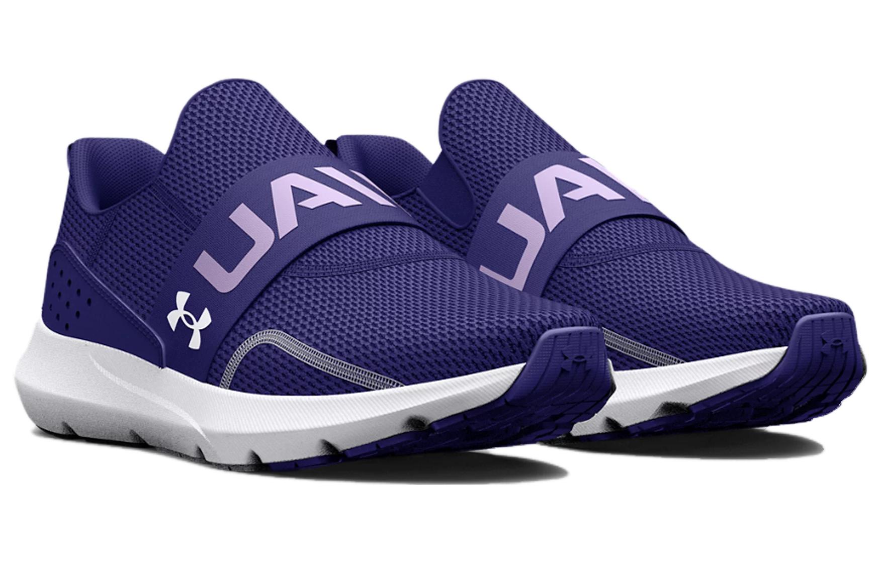(WMNS) Under Armour Surge 3 Running Shoes 'Sonar Blue Nebula Purple' 3026507-65