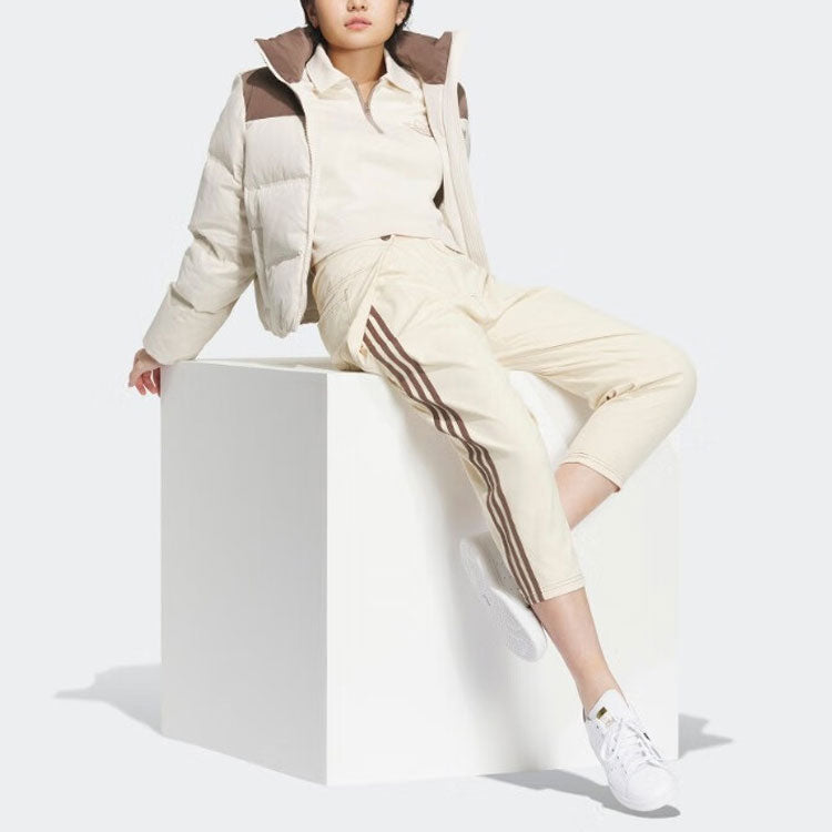 (WMNS) adidas Short Down Jacket 'White' IU4813