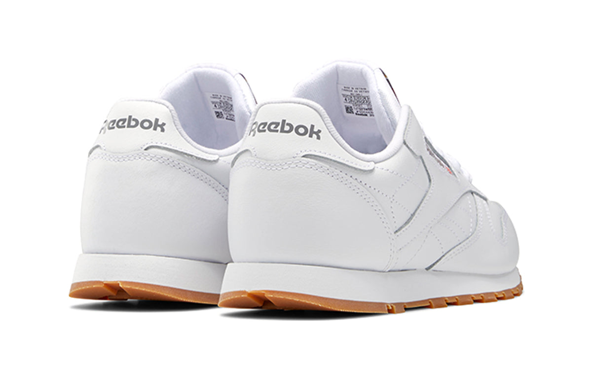 (GS) Reebok Classic Leather J 'White Gum' V69624