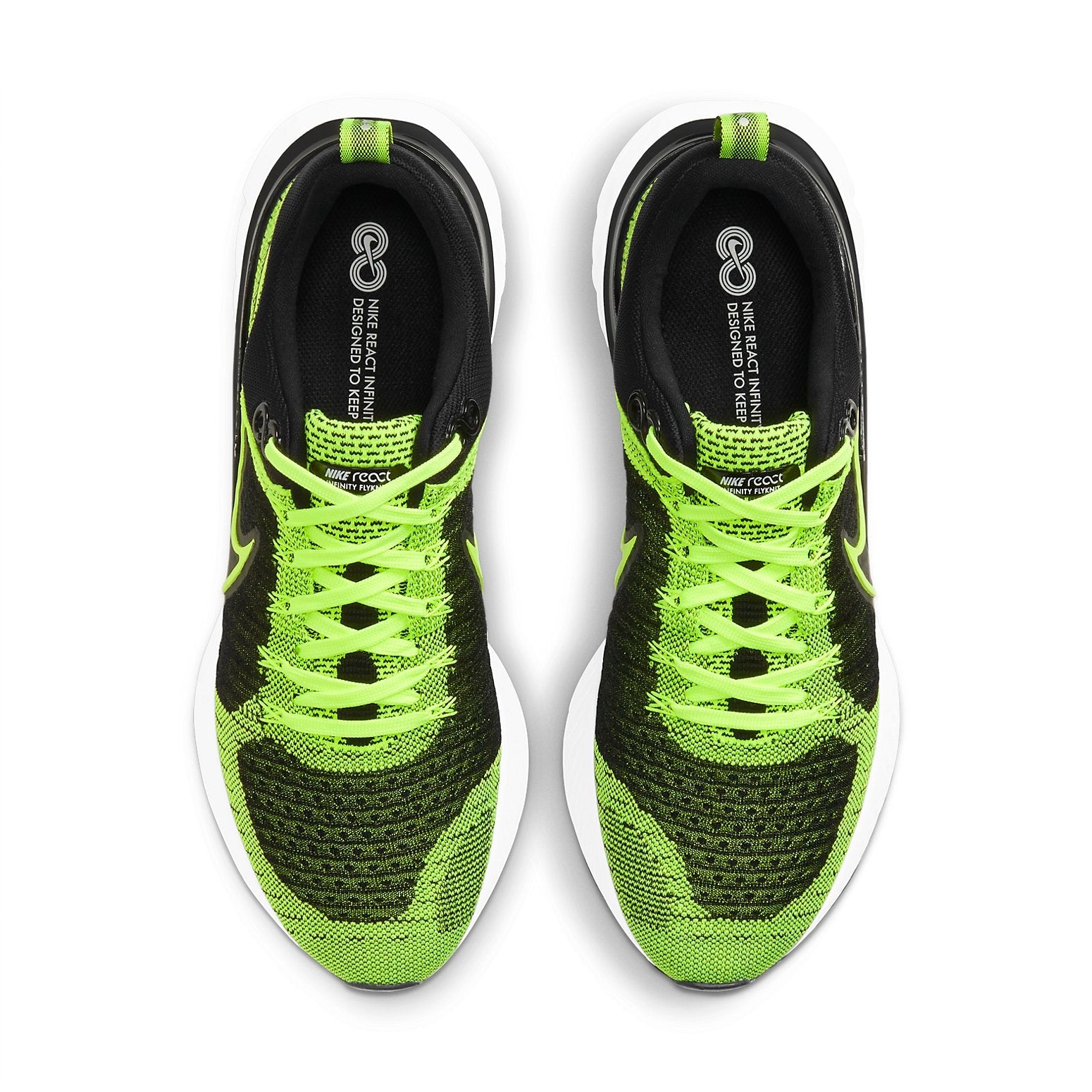 Nike React Infinity Run Flyknit 2 'Volt Black' CT2357-700