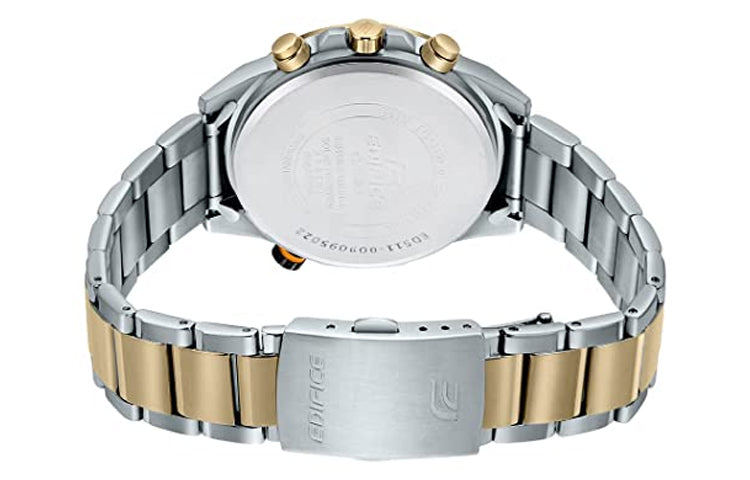 CASIO Analog 'Copper Silver' EFS-S590SG-1AV