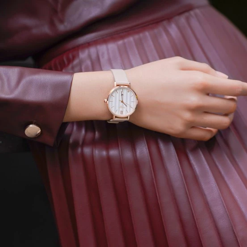 CASIO SHEEN Waterproof Quartz Sapphire Crystal Pink Analog SHE-4539CGL-7AUPR