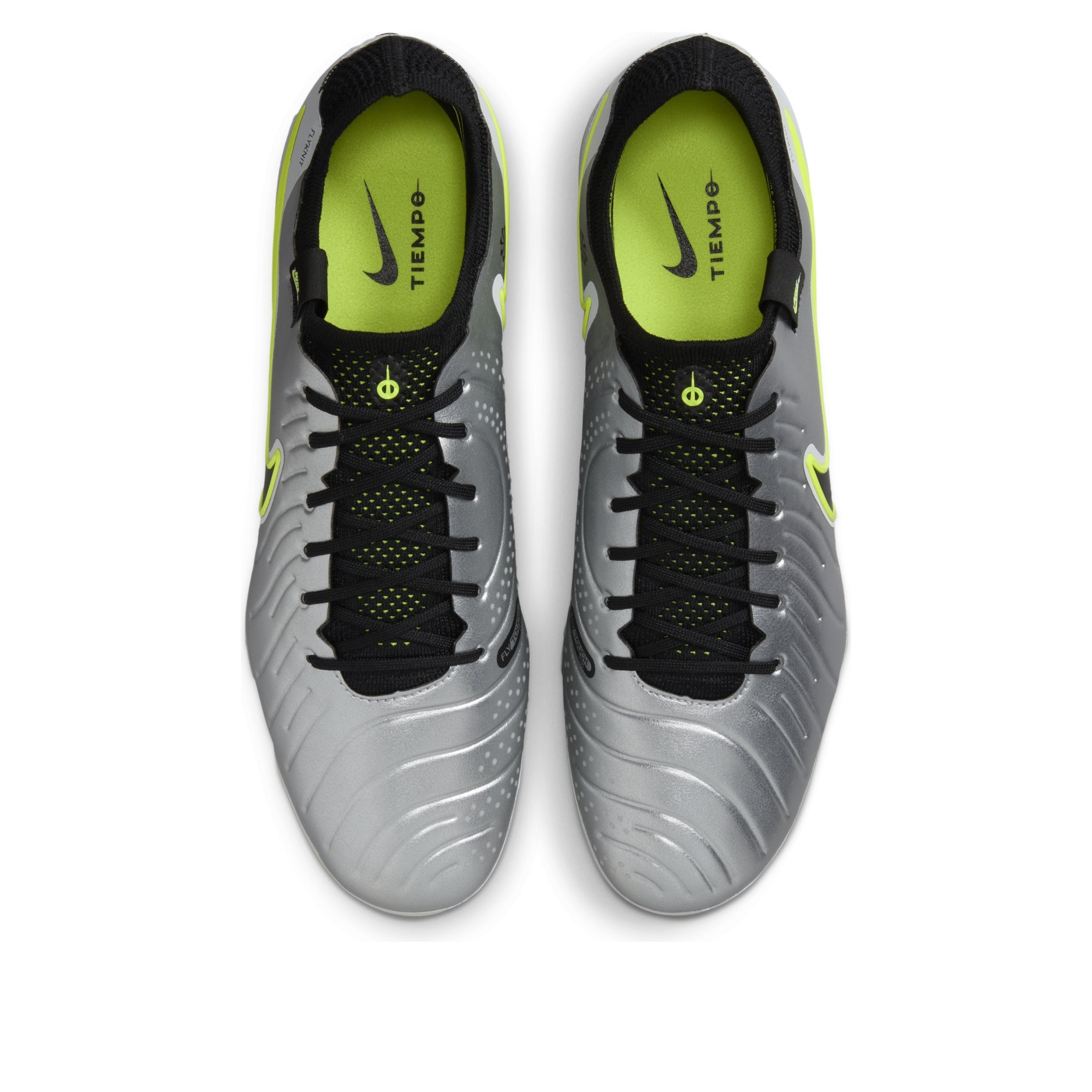 Nike Tiempo Legend 10 Elite AG 'Metallic Silver Volt' DV4330-001