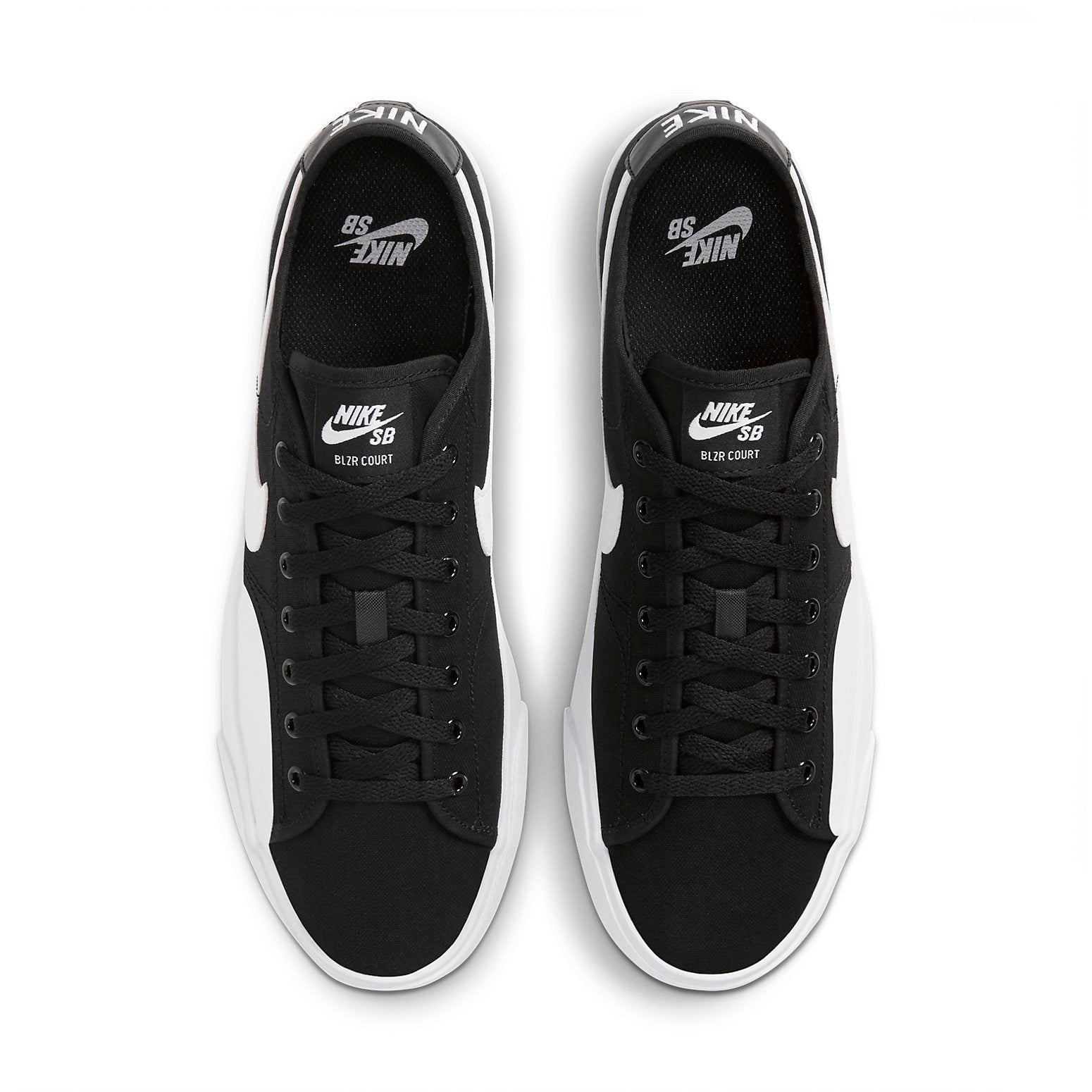 Nike Blazer Court SB 'Black White' CV1658-002