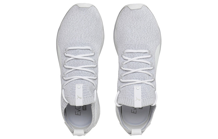 (WMNS) PUMA Cell Motion Evoknit Low Running Shoes Grey/White 364874-01