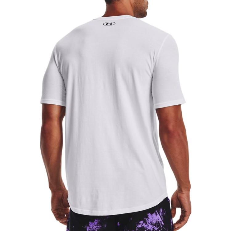 Under Armour Project Rock Statement Hungry T-shirt 'White' 1374844-100