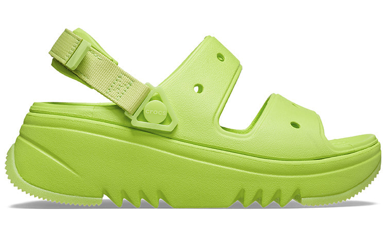 (WMNS) Crocs Classic Hiker Xscape Sandal 'Limeade' 208181-3UH