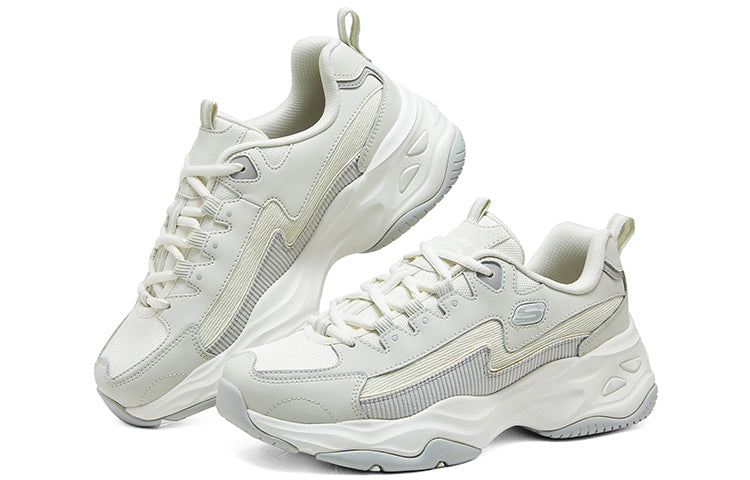 (WMNS) Skechers DLITES 1.0 'Light Grey' 896282-LTGY