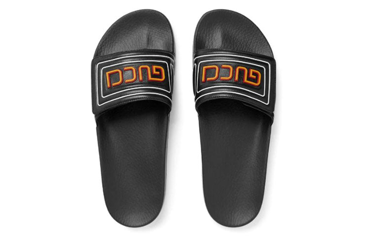 Gucci Slide 'Gucci Logo - Black' 575072-DIR00-1000