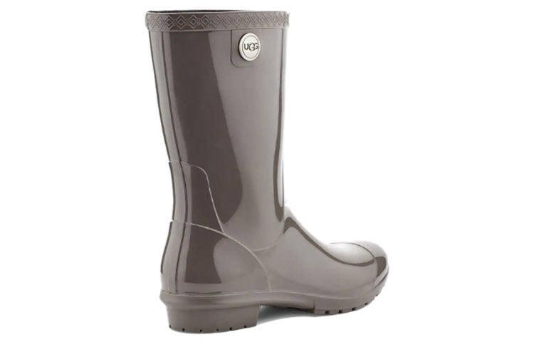 (WMNS) UGG Sienna Rain Boot Gray 1014452-CHRC