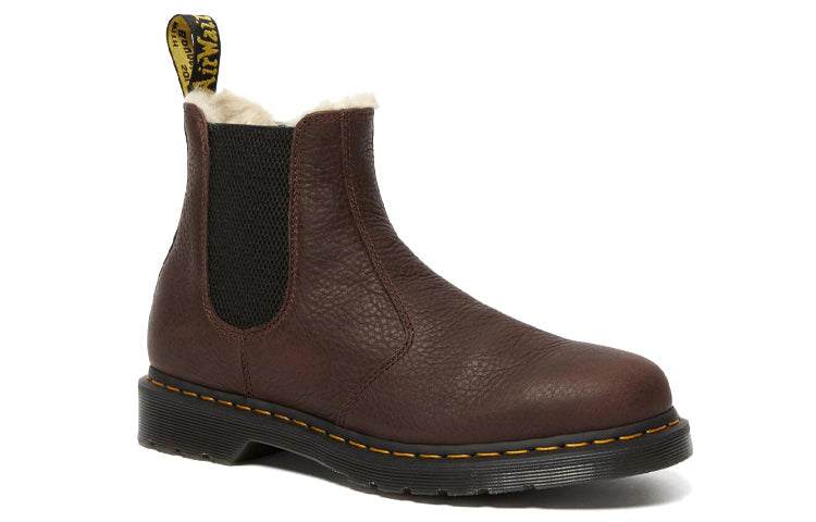 Dr. Martens 2976 Faux Fur Lined Chelsea Boots 'Cask' 26333257