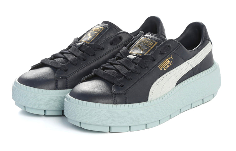 (WMNS) PUMA Basket Platform Trace Block Night Sky 367067-01