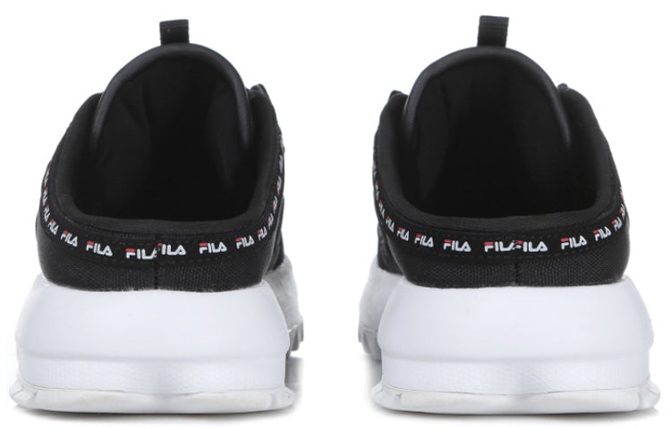 (WMNS) FILA Flatform Loafer Black/White FS1HTB3135X_BBK