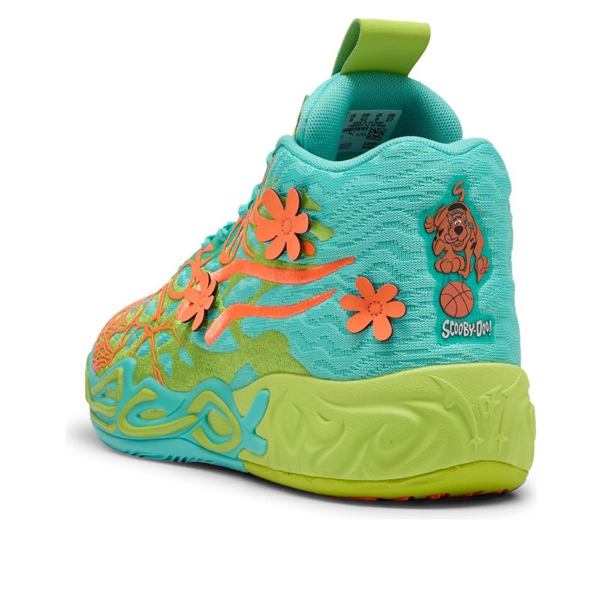 PUMA MB.04 x Scooby-Doo 'Aquatic Lime Smash Heat Fire' 310776-01