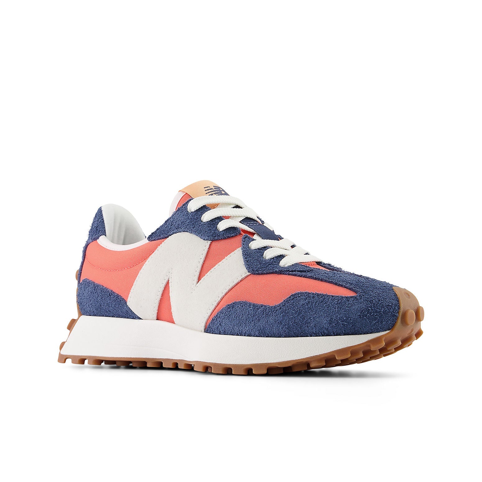 (WMNS)New Balance 327 'Vintage Indigo Gulf Red' WS327FX