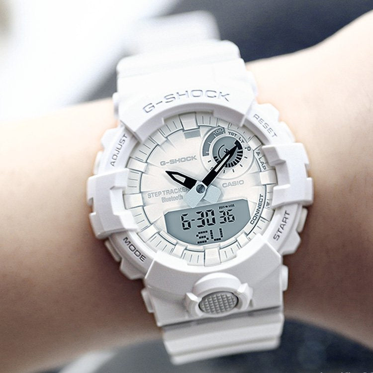 CASIO G-Shock Analog-Digital 'White' GBA-800-7APR