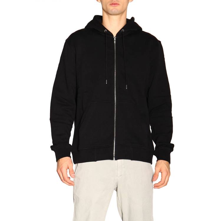 Men's KENZO Back Embroidered Zipper Black F965BL7214XA-99