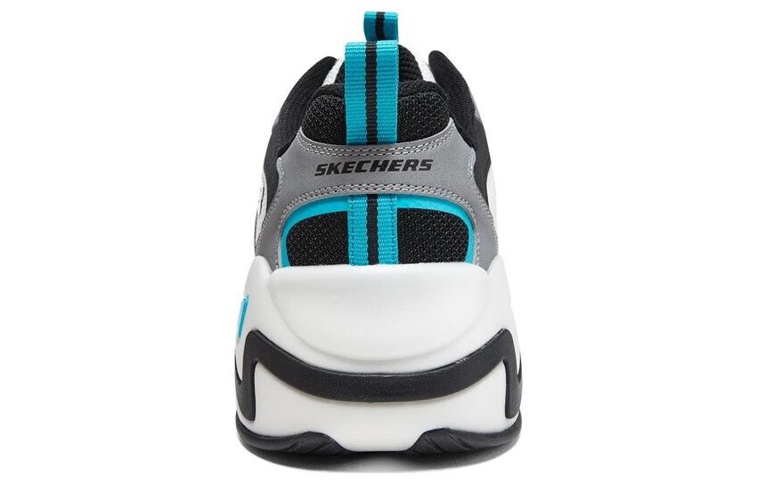 Skechers D'Lites Hyper Burst 'Grey White Multi' 894253-BKSR