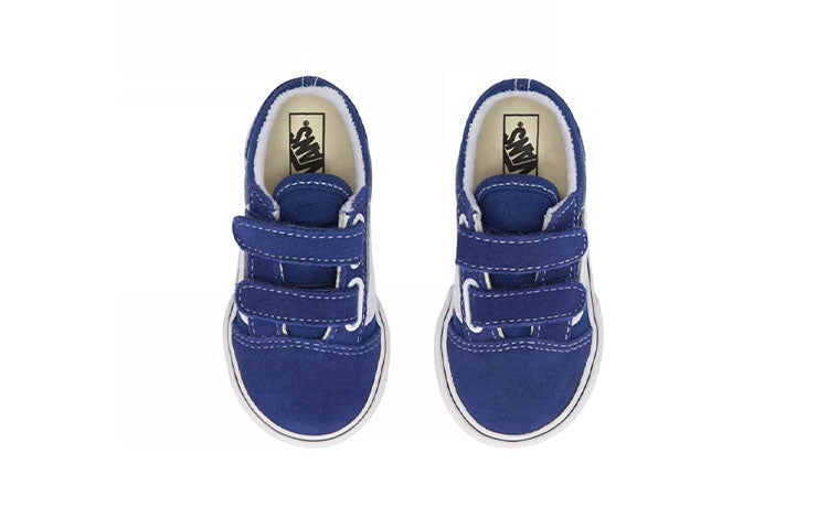 Vans Toddler Old Skool Velcro 'Blue White' VN0A38JN2JO