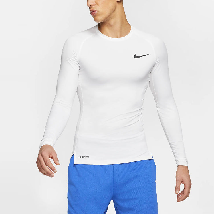 Nike Pro Training Tight Quick Dry Sports Training Gym Clothes White BV5589-100