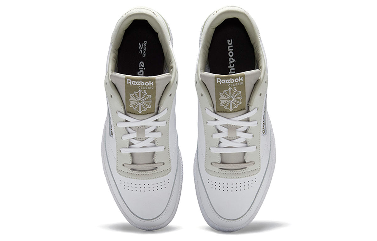 Reebok Club C 85 White Green Skate Shoes 'White Green' FY3016