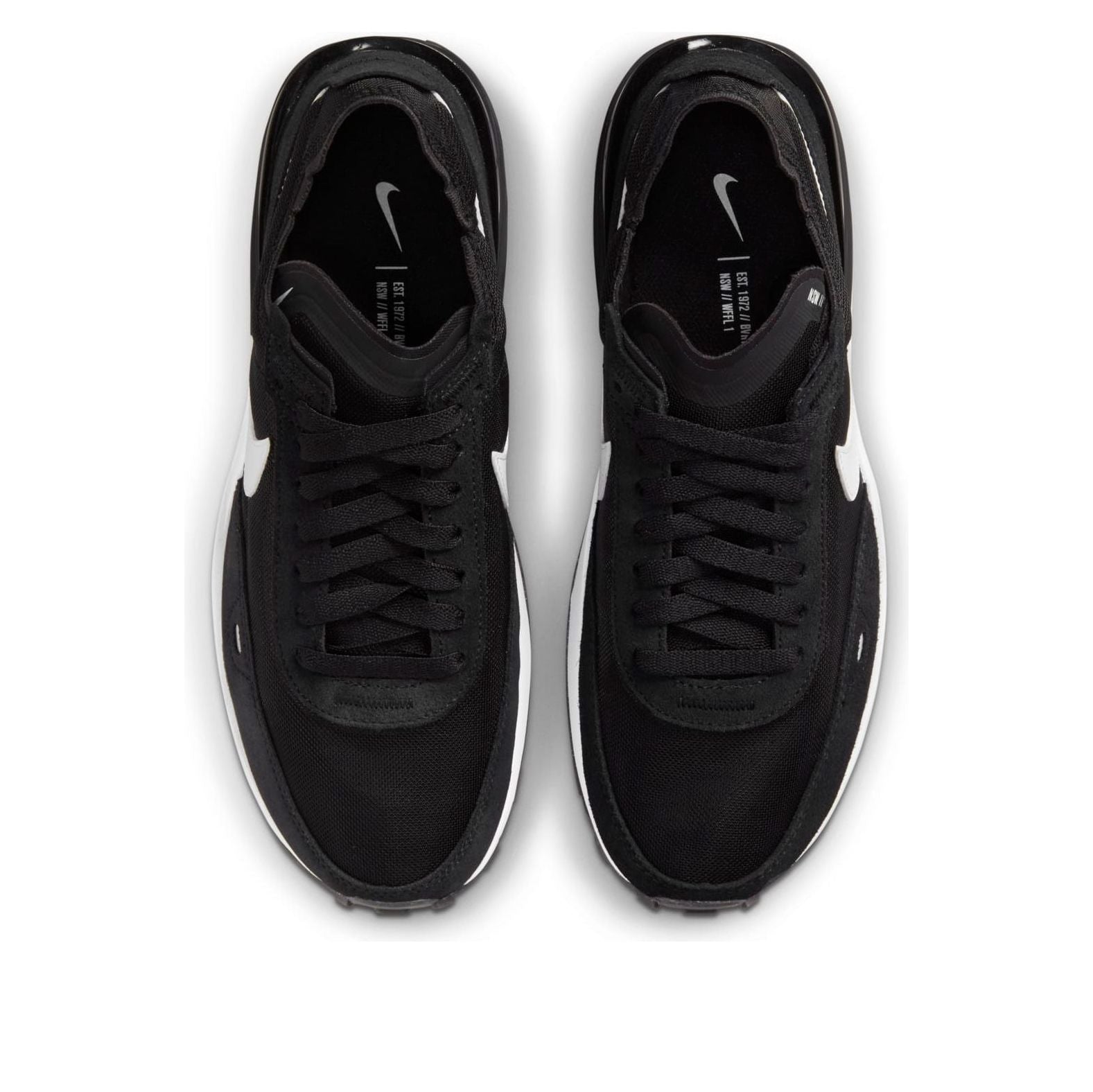 (WMNS) Nike Waffle One 'Black White' DC2533-001