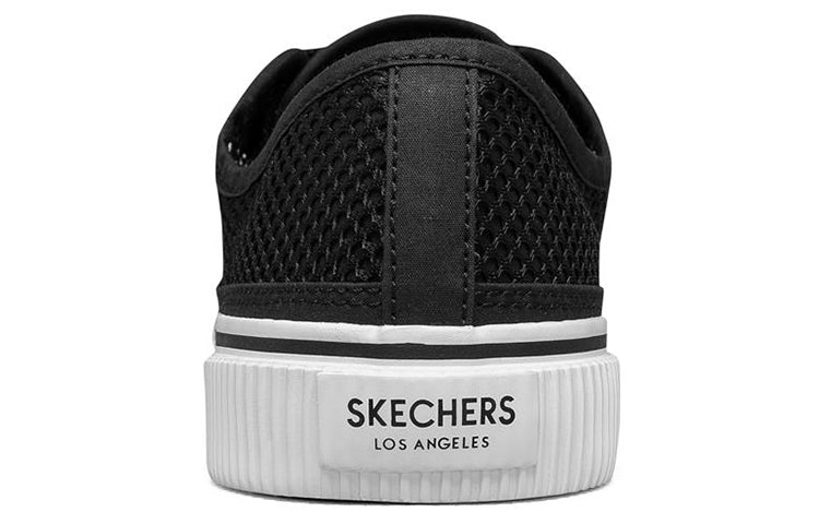 (WMNS) Skechers V'Lites 2 'Black White' 155124-BLK