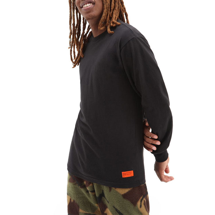 Vans x RBURN Long Sleeve T-Shirt 'Black' VN0A7SOZBLK