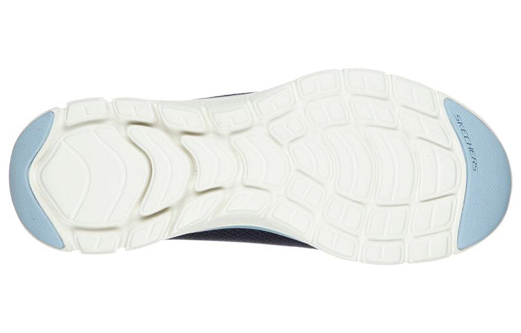 (WMNS) Skechers Flex Appeal 4.0 Low-Top 'Blue Light Blue' 149303-NVBL