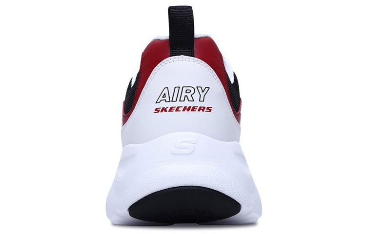 Skechers D'lites Airy Running Shoes Black/White/Red 999859-WBKR