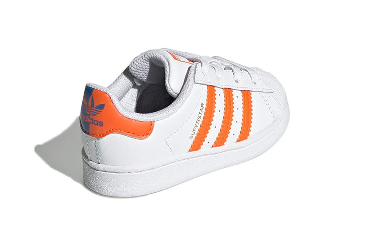 (TD) adidas Superstar 'White Orange' FZ0653