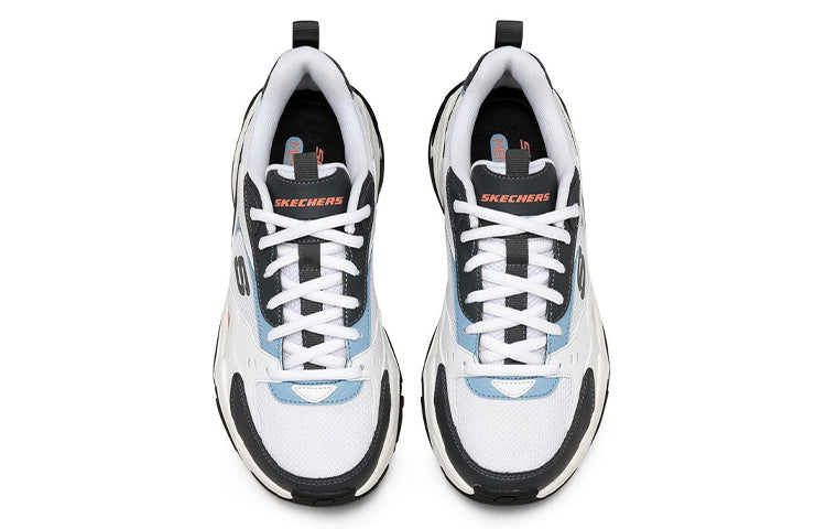 (WMNS) Skechers Stamina V2 Low Running Shoes White/Black 149510-WCC