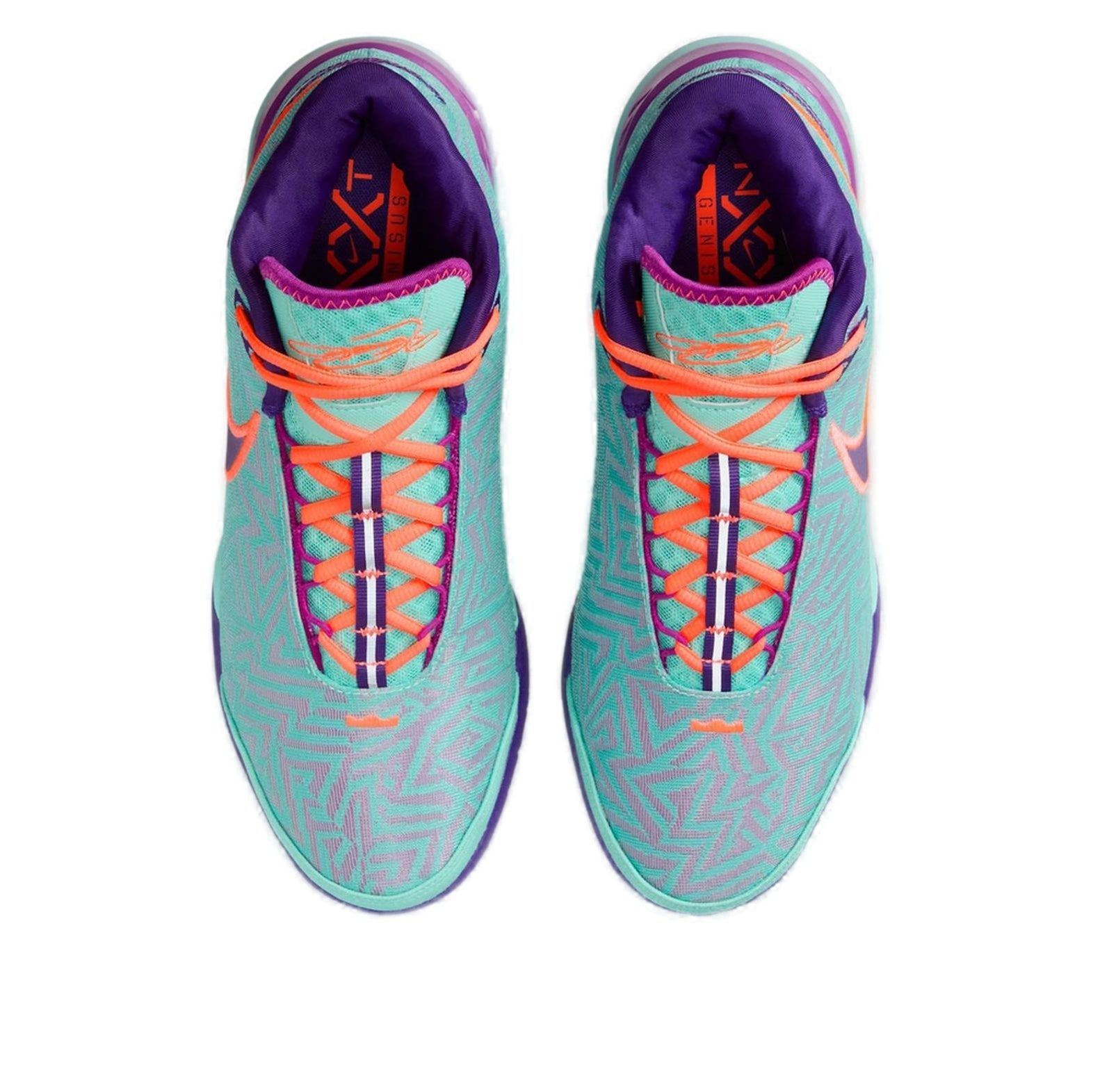 Nike Zoom LeBron NXXT Genisus EP 'Hyper Turquoise Court Purple Mango' HF0711-300