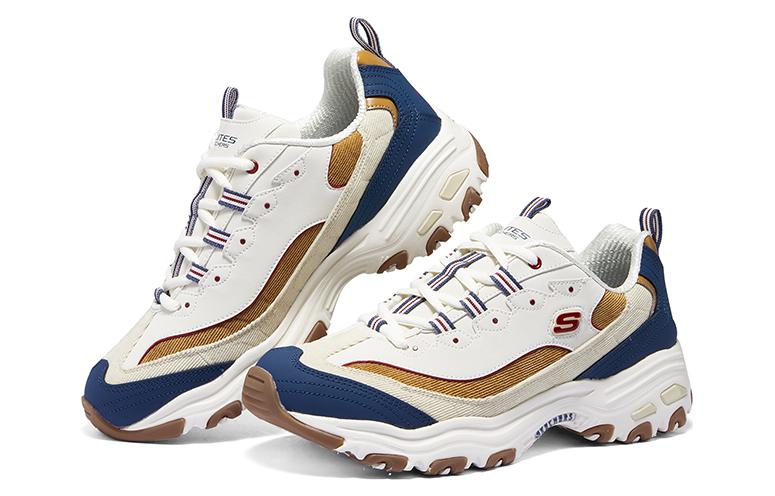 Skechers D'Lites Varsity Spirit Sneaker 'White Blue' 894282-BRBL