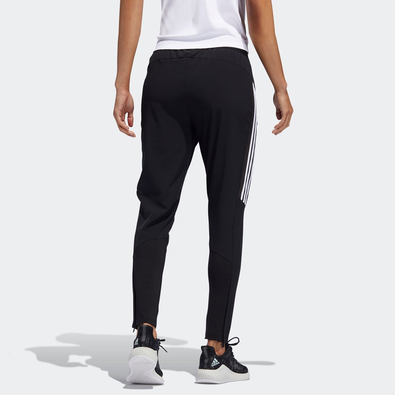 (WMNS) adidas 3-Stripes Pants Asia Sizing 'Black White' EA3235