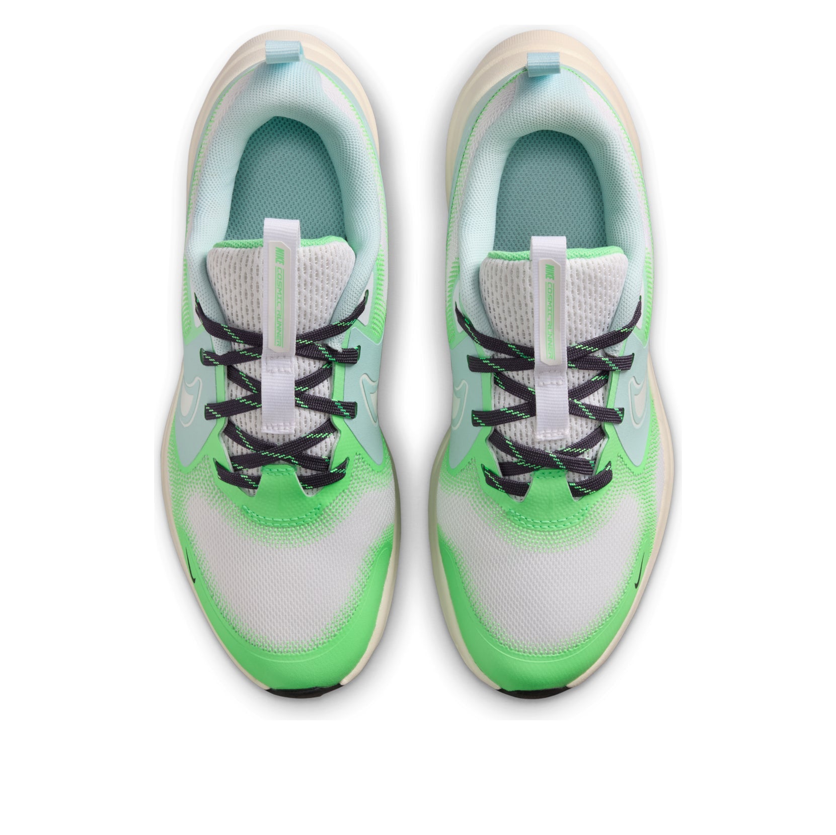 (GS) Nike Cosmic Runner 'White Illusion Green Glacier Blue' IM6704-110
