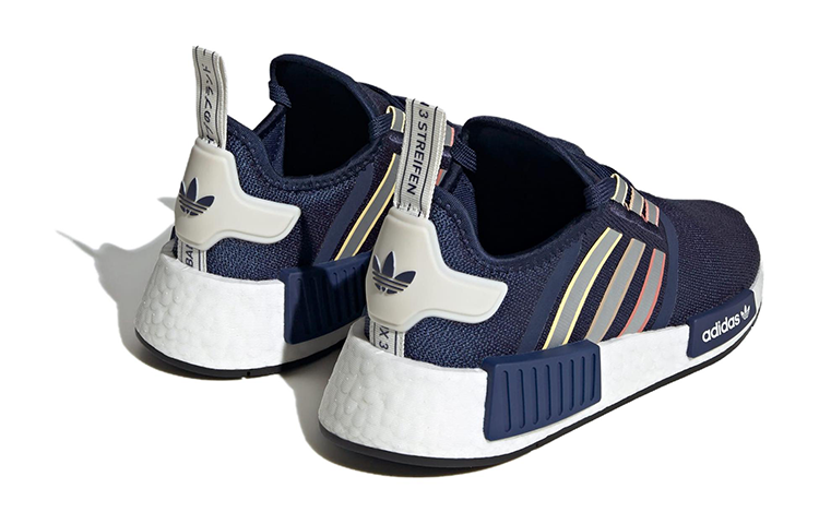 (GS) adidas NMD_R1 'Dark Blue Silver Metallic' IG3375
