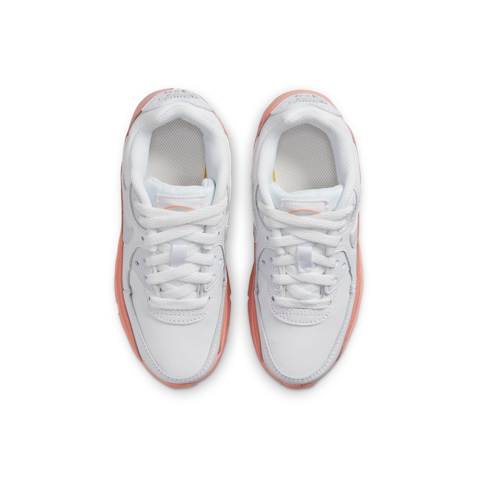 (PS) Nike Air Max 90 LTR Leather SE 'White Orange' DM0957-100