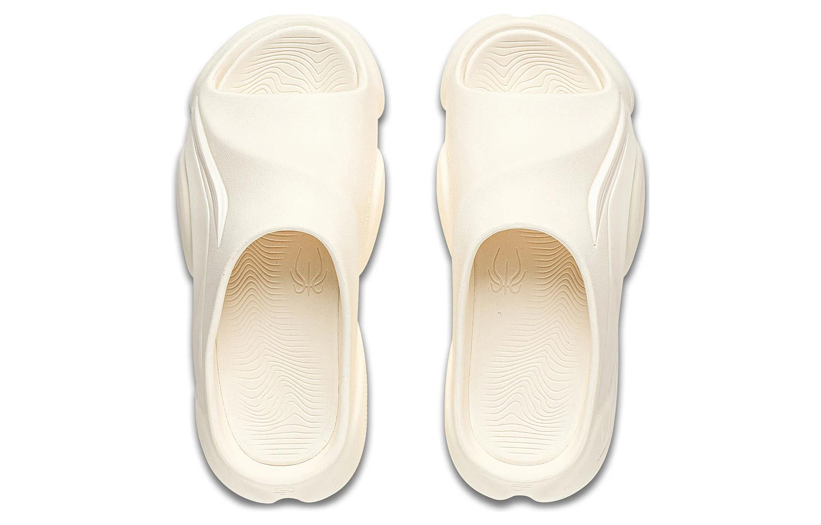 (WMNS) Li-Ning 1 Badfive Slides 'Cream White' ABTT006-1