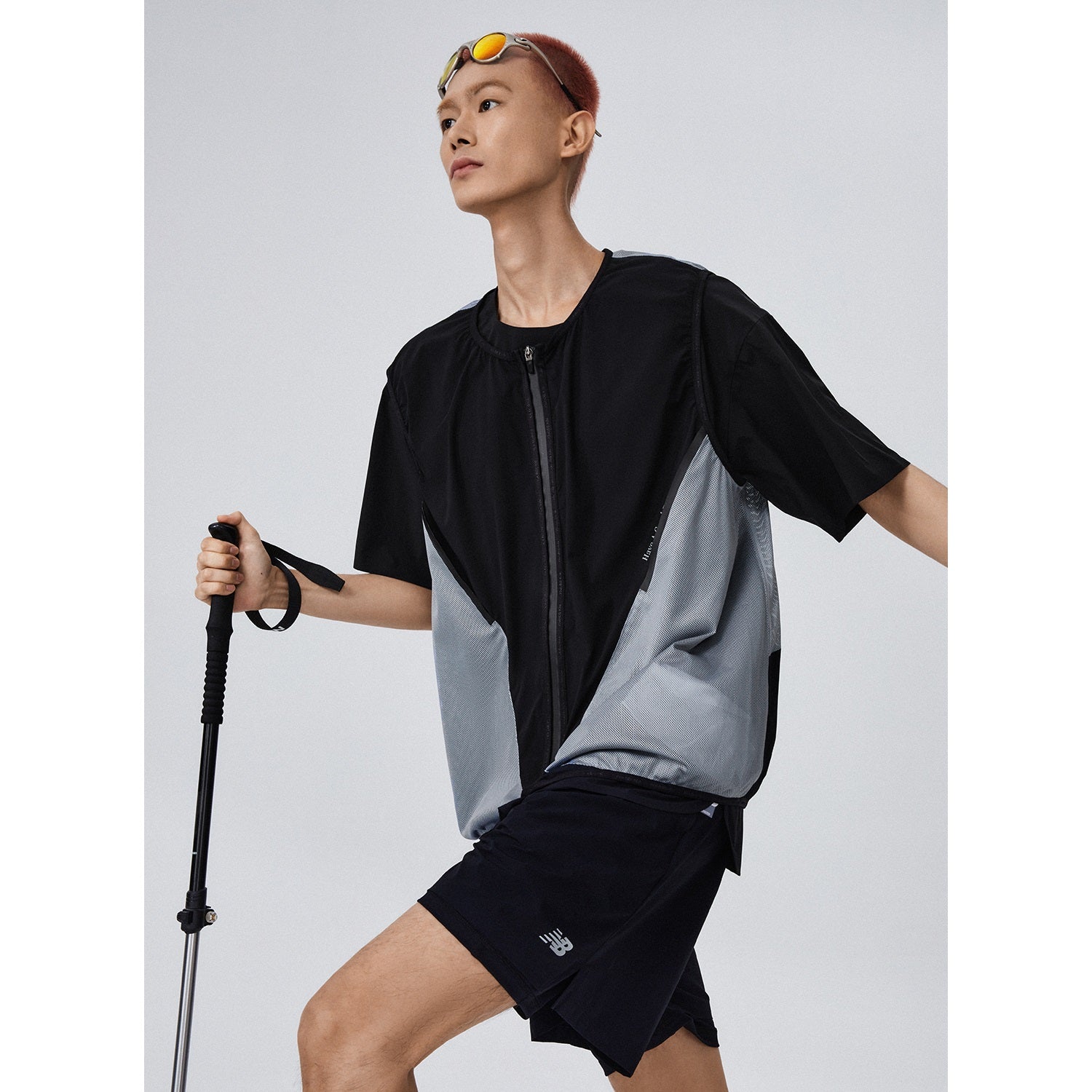 New Balance Vest With Mesh Pocket Asia Sizing 'Black' NJE25081-BK