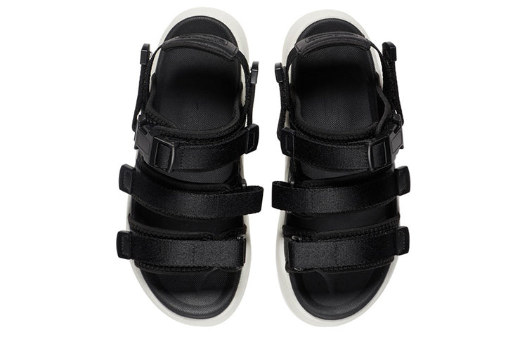 (WMNS) Li-Ning Coca Sandals 'Black Beige' AGUS004-3
